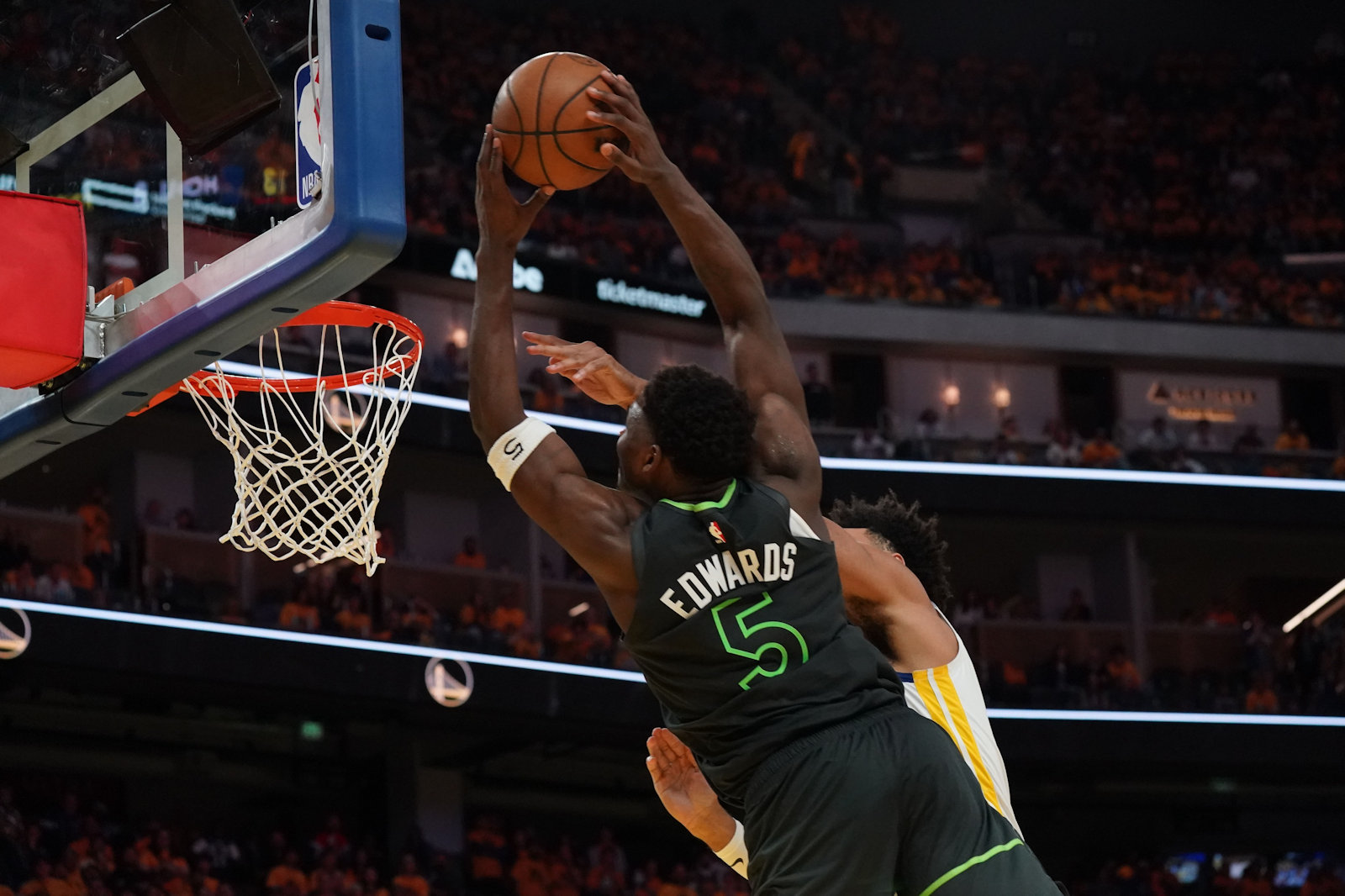 anthony edwards wolves warriors