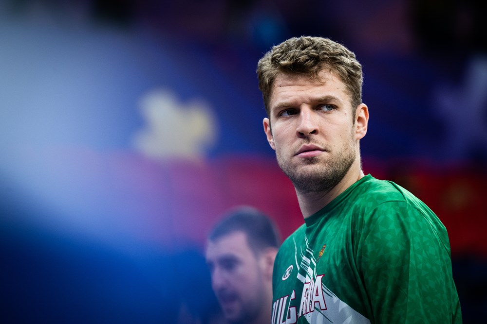 Sasha Vezenkov avec l'Olympiakos