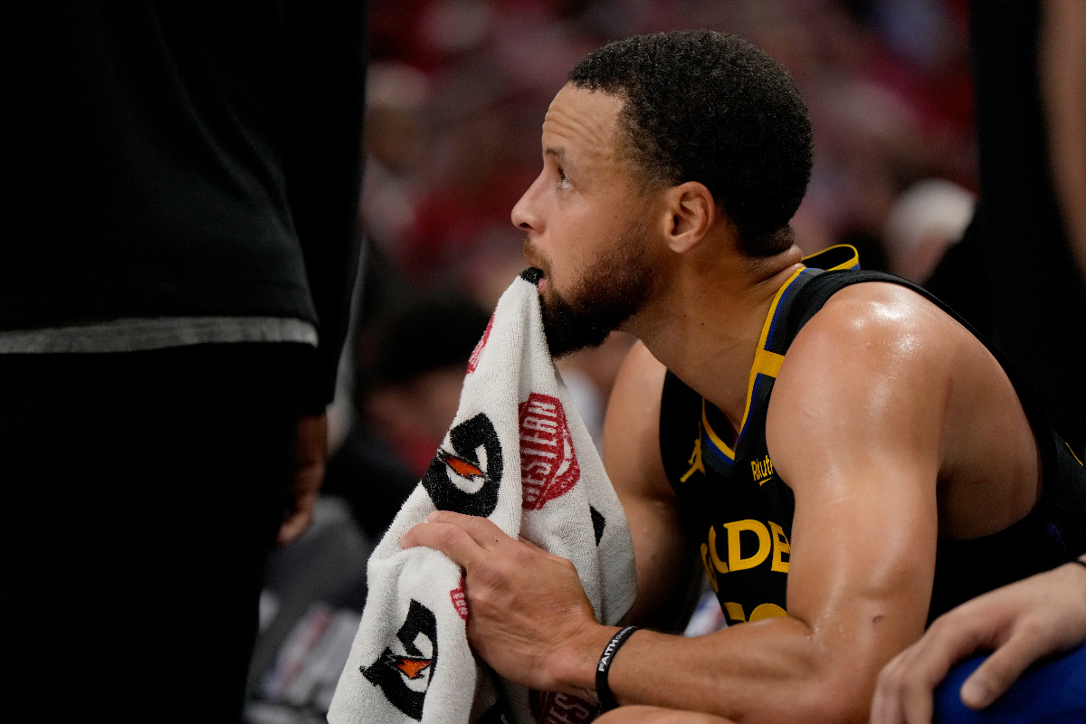 Stephen Curry avec les Warriors