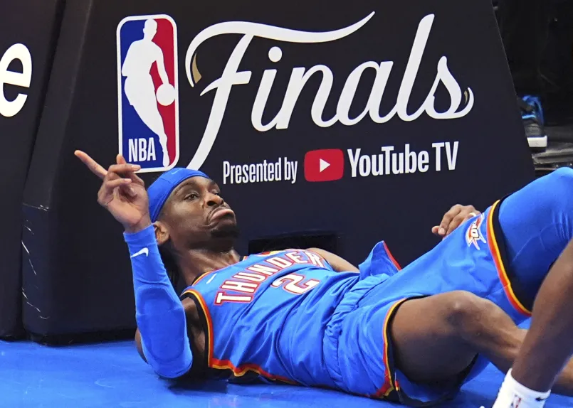 Shai Gilgeous-Alexander et le Thunder lors des Finals 2025