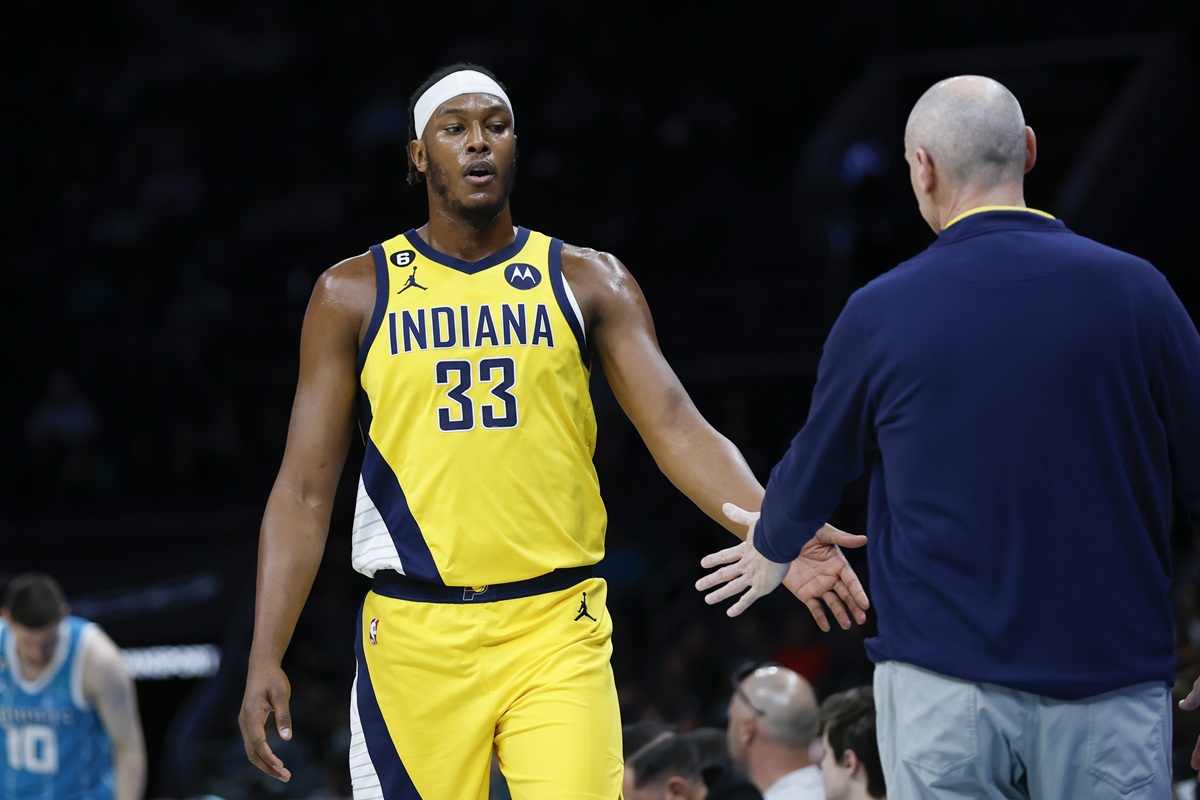 Myles Turner et Rick Carlisle