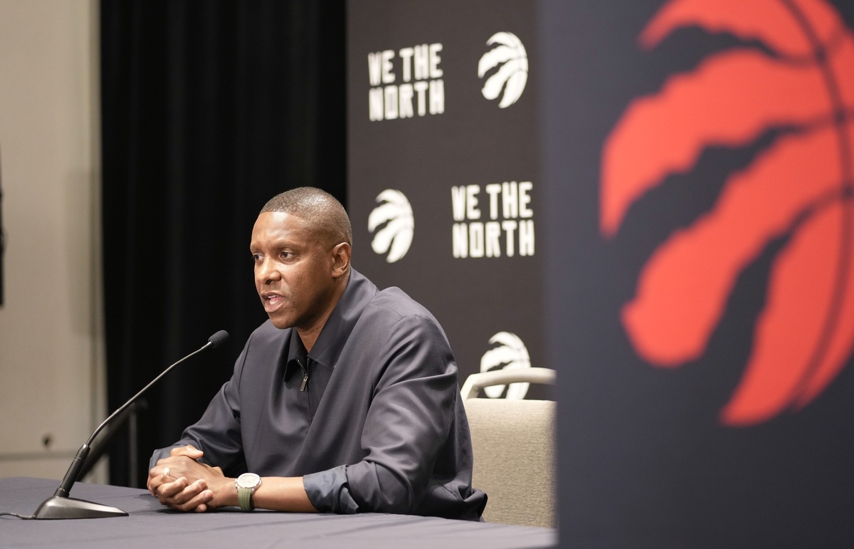 Masai Ujiri avec les Raptors