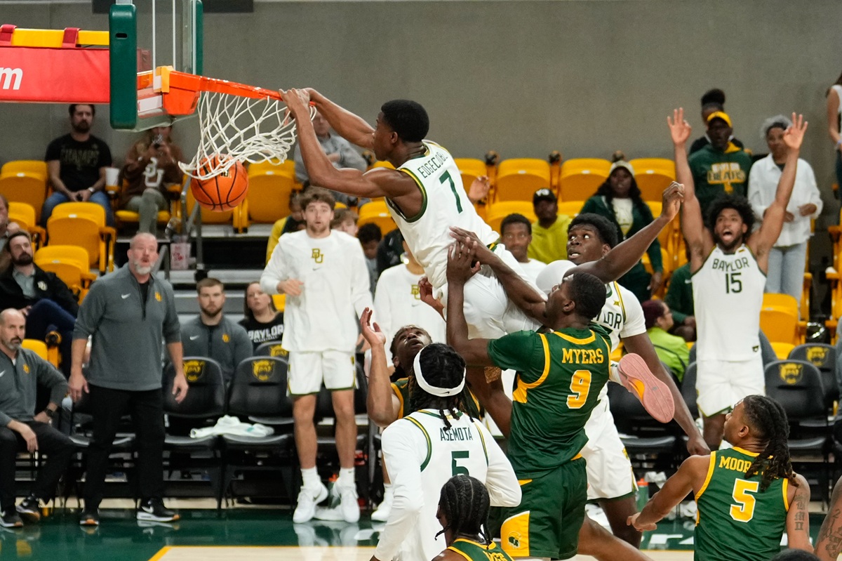 V.J. Edgecombe au dunk avec Baylor