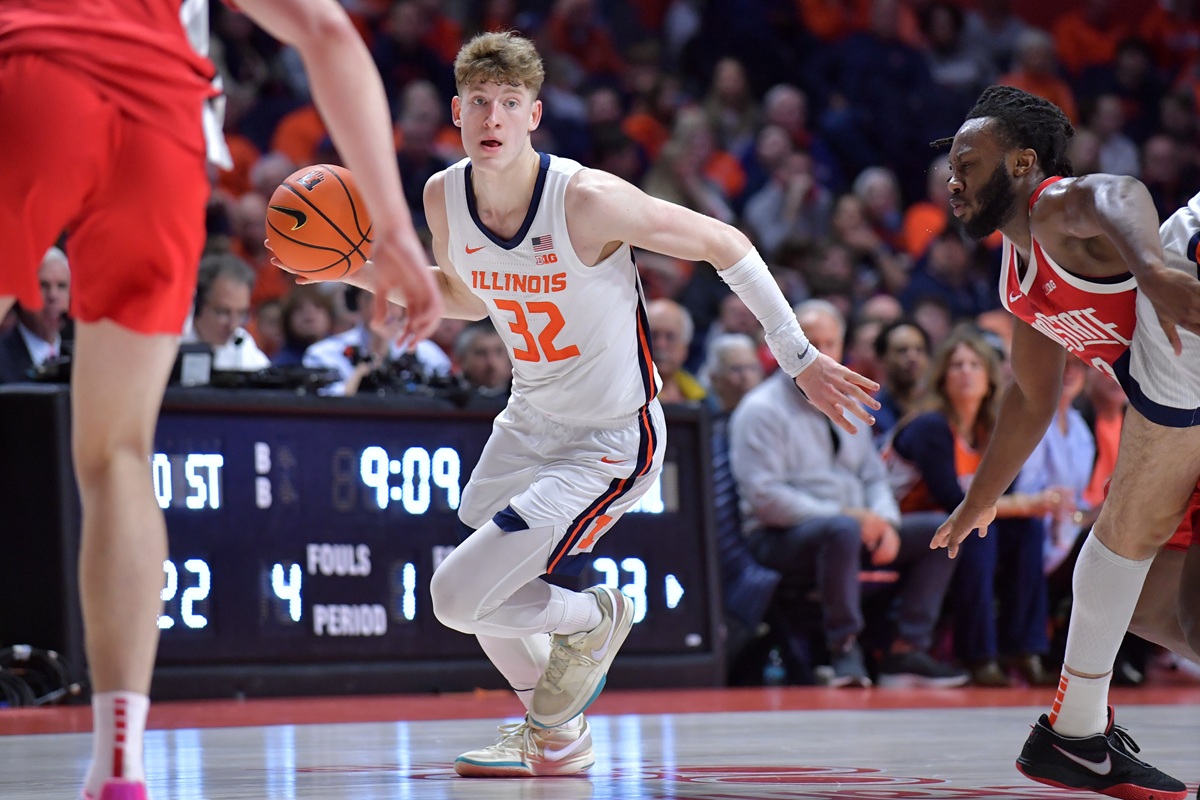 Kasparas Jakucionis avec Illinois