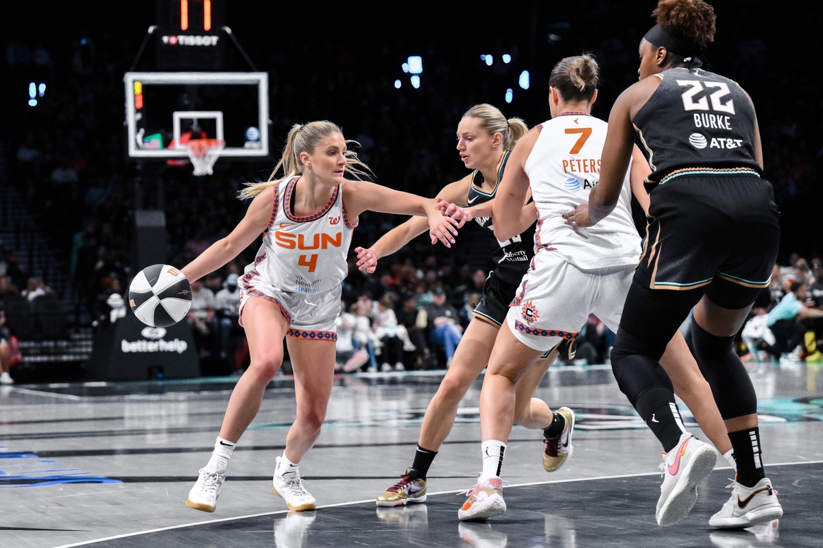 Marine Johannès et le New York Liberty