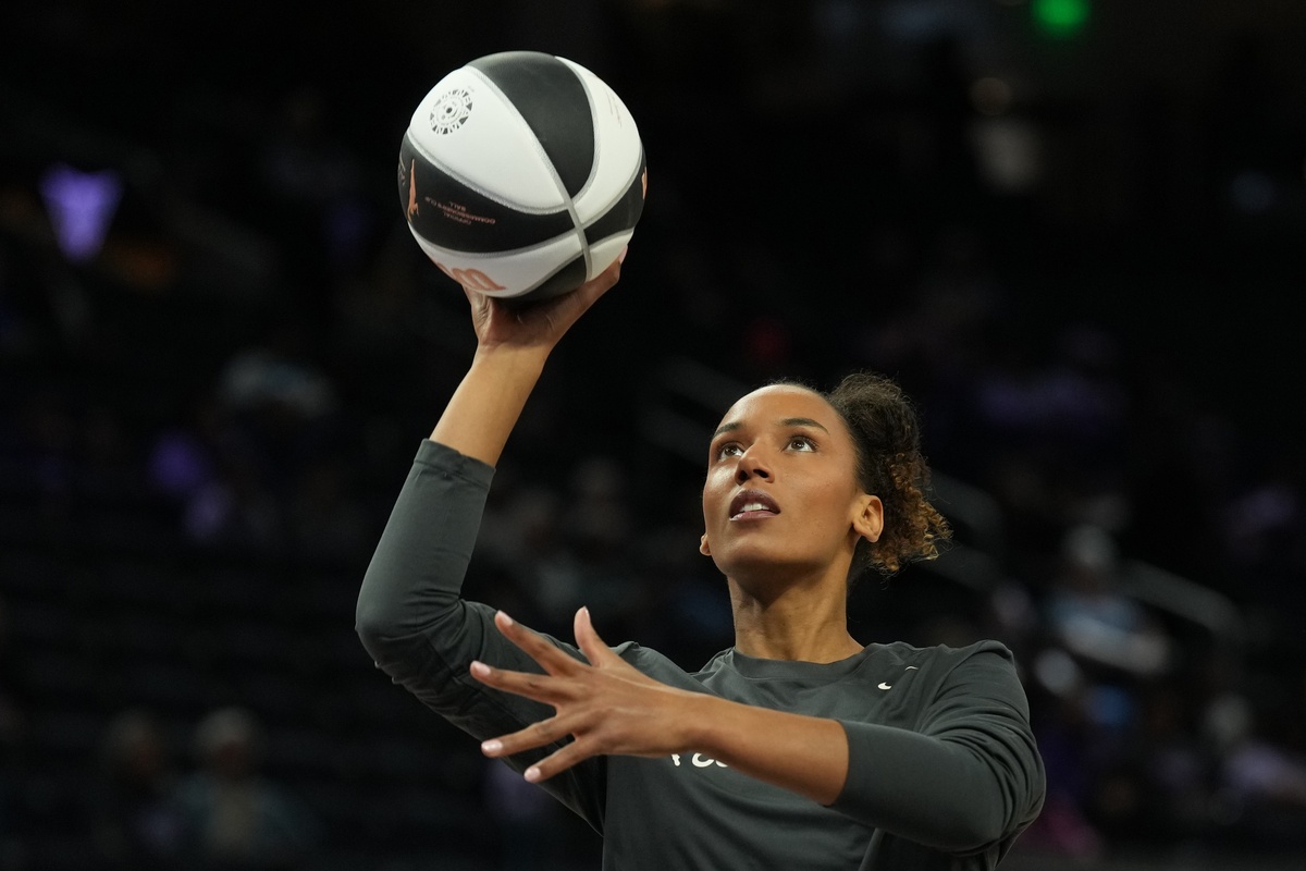 Marième Badiane avec le Minnesota Lynx