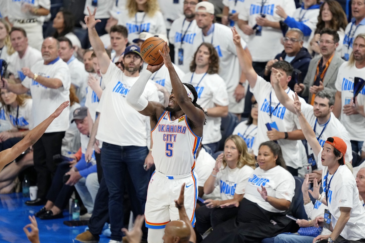 Lu Dort et les shooteurs du Thunder