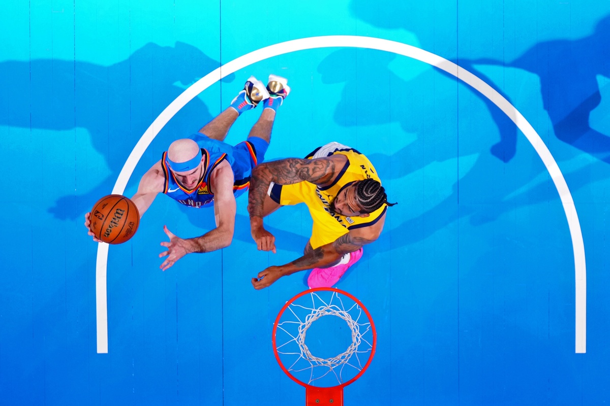 Le Thunder face aux Pacers