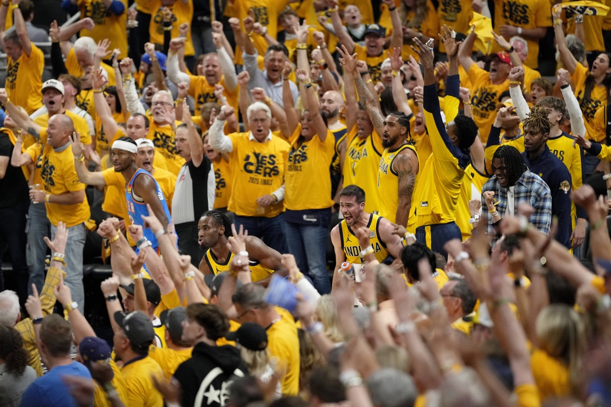 Les Indiana Pacers face au Thunder