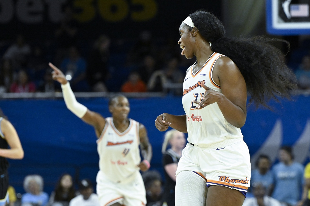 Le Phoenix Mercury face au Chicago Sky en WNBA
