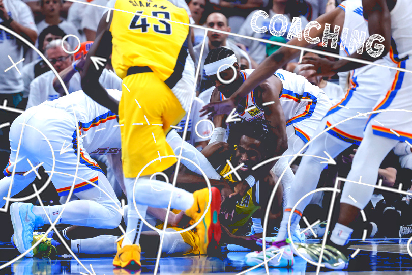 La défense du Thunder en action