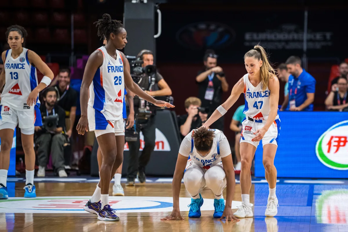 Les Bleues face à l'Italie