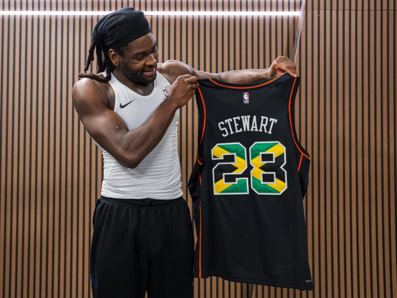 Isaiah Stewart avec la Jamaïque