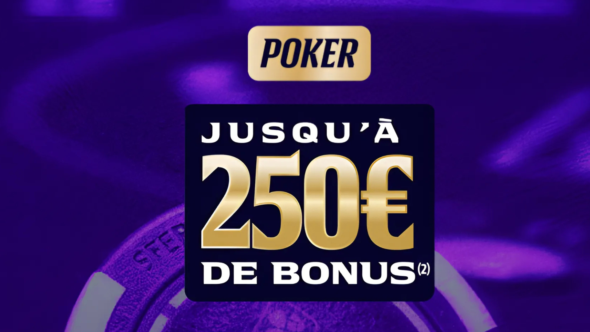 Avec le code promo Parions Poker, obtenez un bonus de 250€ pour jouer au poker en ligne. 