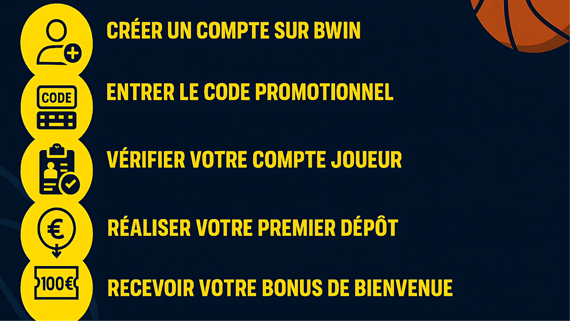 Comment s'inscrire avec le code promo Bwin sur le site ?