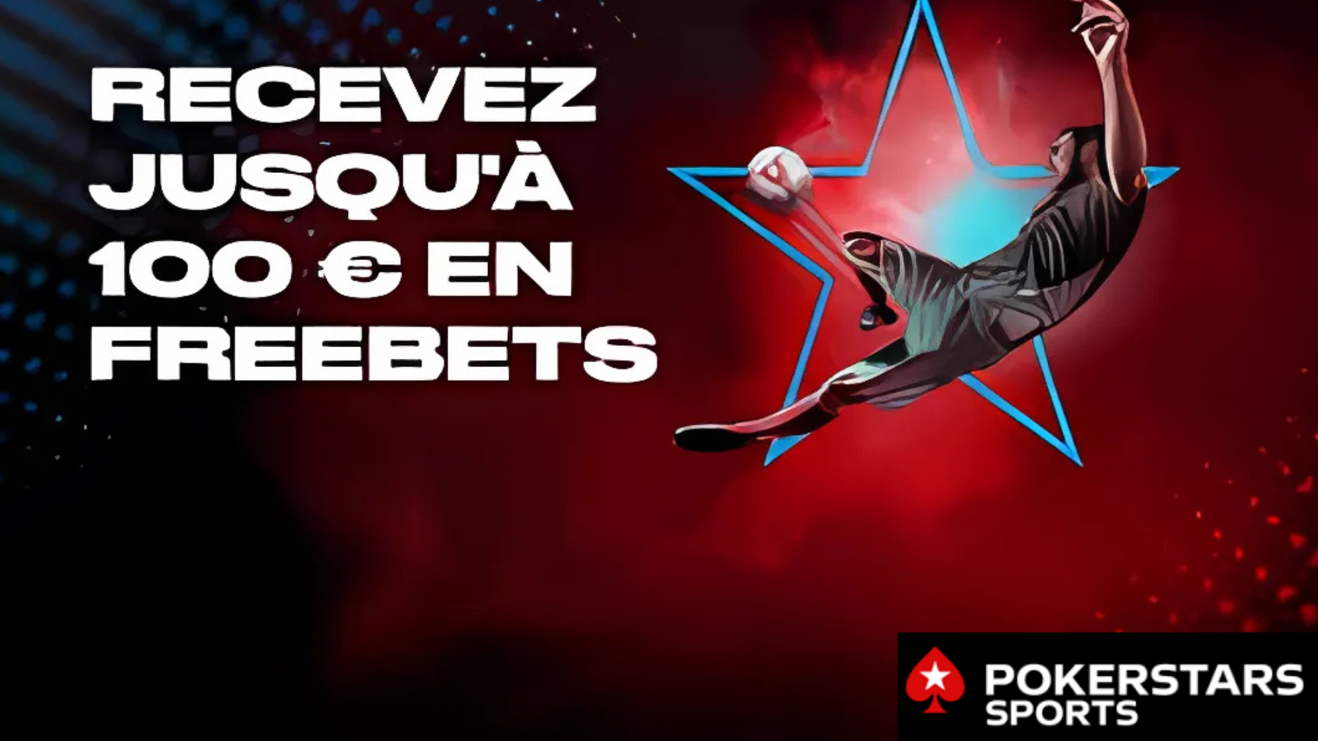 Avec le code promo PokerStars, gagnez un bonus de 100€ pour parier sur le sport.