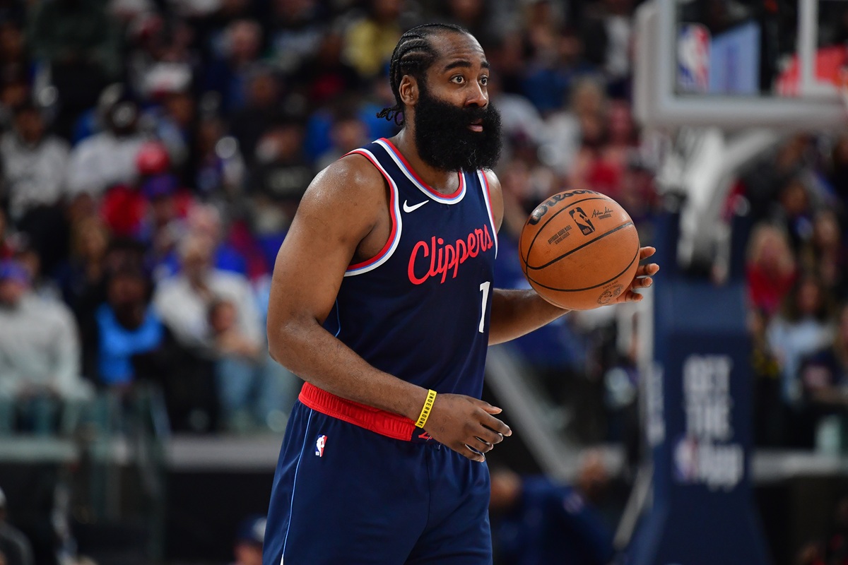 James Harden (Clippers) contre les Nuggets