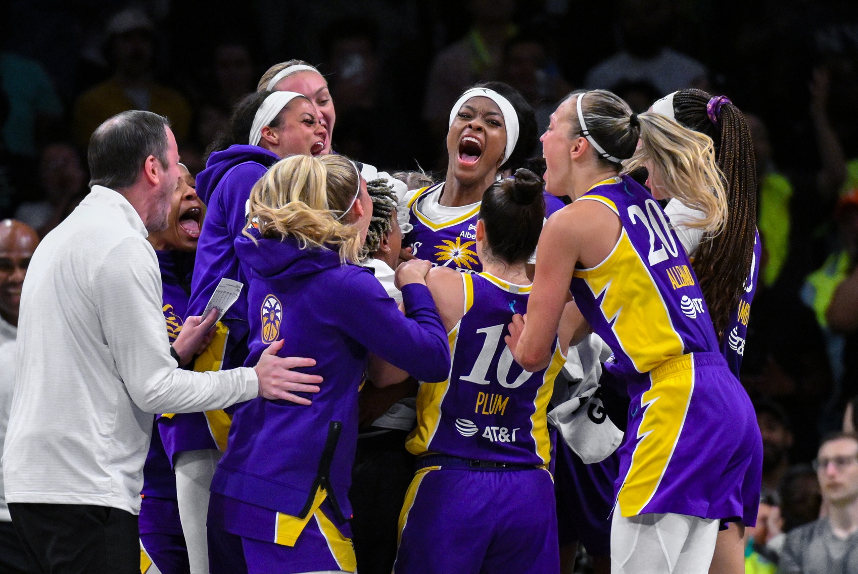 Rickea Jackson et les Sparks en WNBA