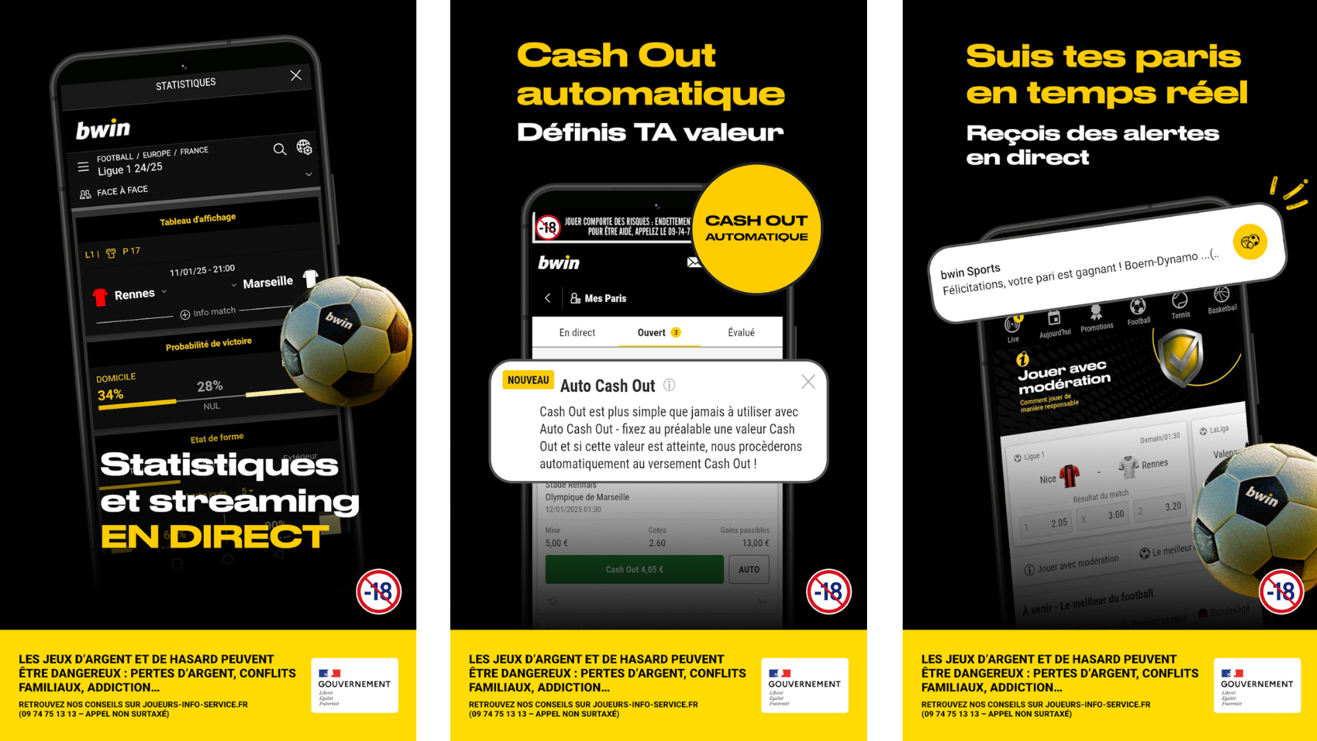 Avec le Google Play Store, vous pourrez télécharger l'application Bwin