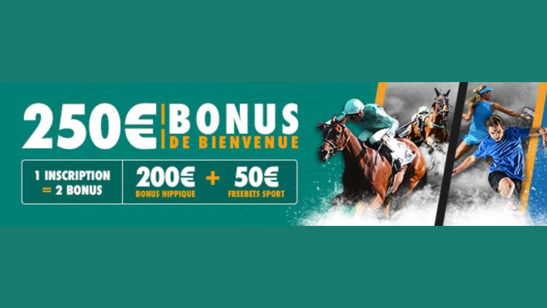 Obtenez le bonus Genybet à l'inscription en ouvrant un compte sur le site