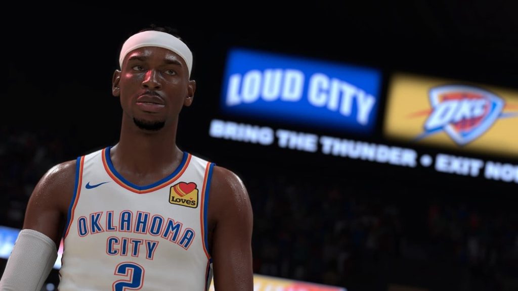 Shai Gilgeous-Alexander sur NBA 2K26