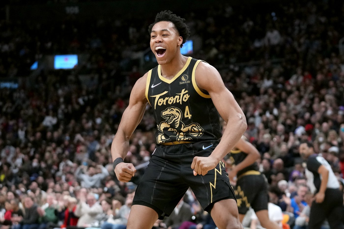 Scottie Barnes avec les Raptors