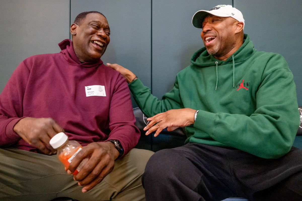 Shawn Kemp et Vin Baker