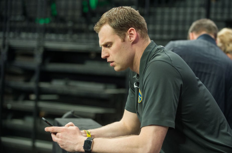 Martynas Pocius avec les Nuggets
