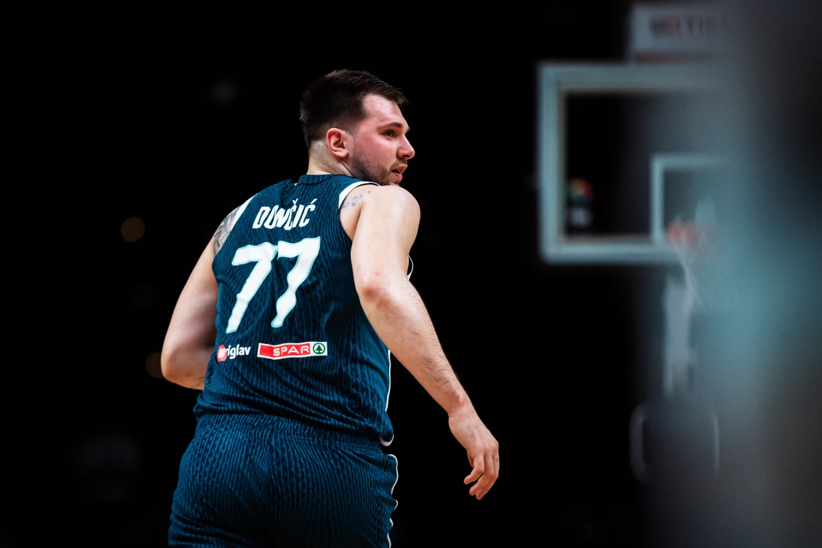Luka Doncic avec la Slovénie (crédit photo : FIBA)
