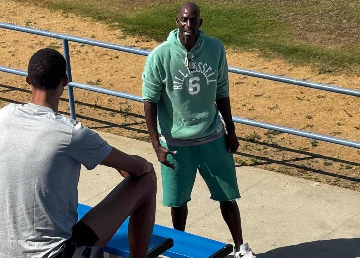 Kevin Garnett Victor Wembanyama