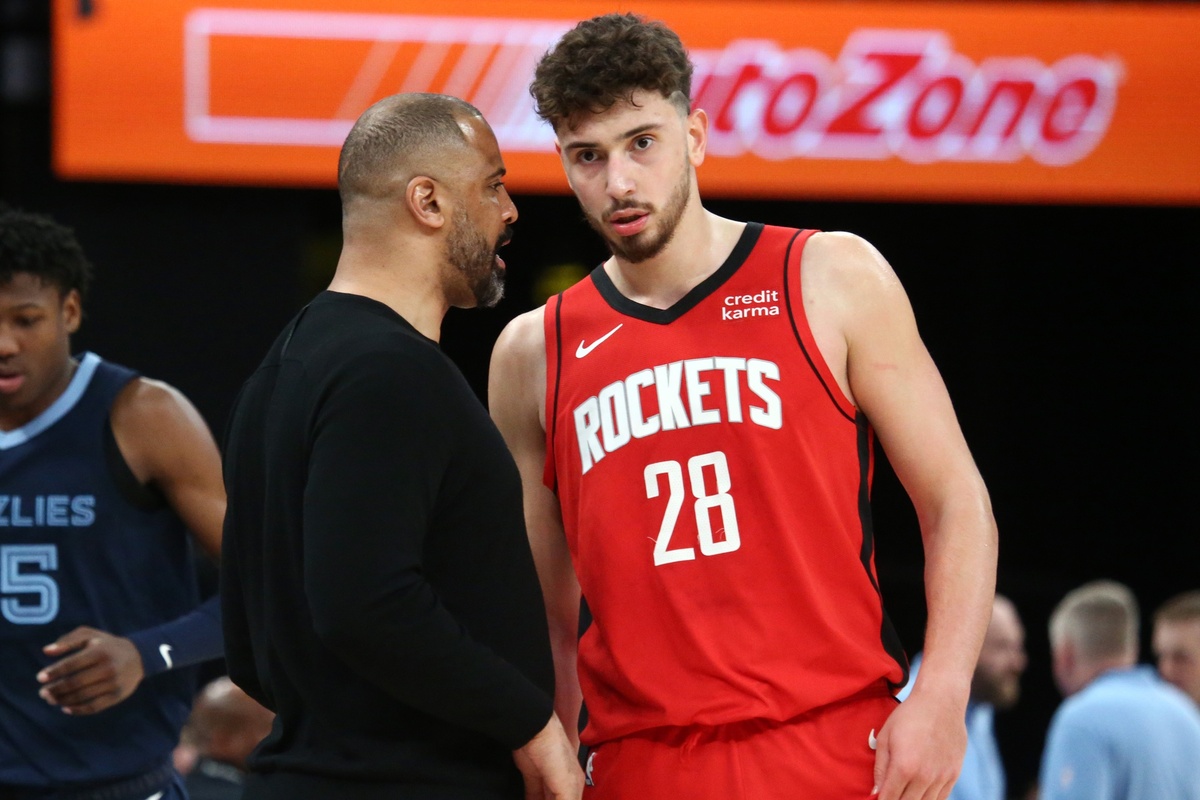 Ime Udoka et Alperen Sengun