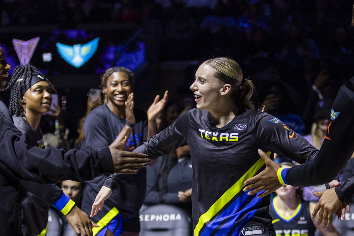 Paige Bueckers avec les Dallas Wings