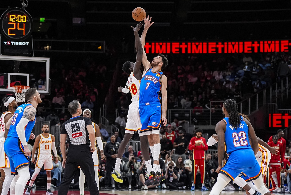 Chet Holmgren et le Thunder