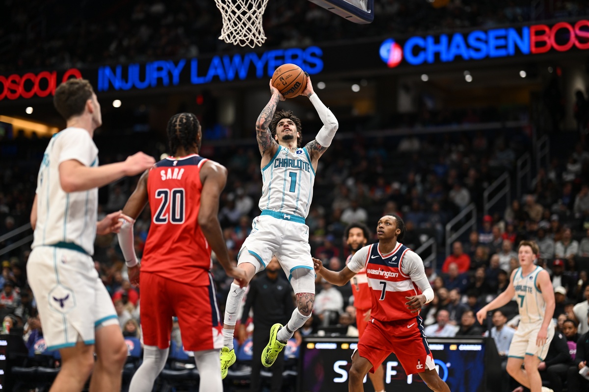 LaMelo Ball avec les Hornets