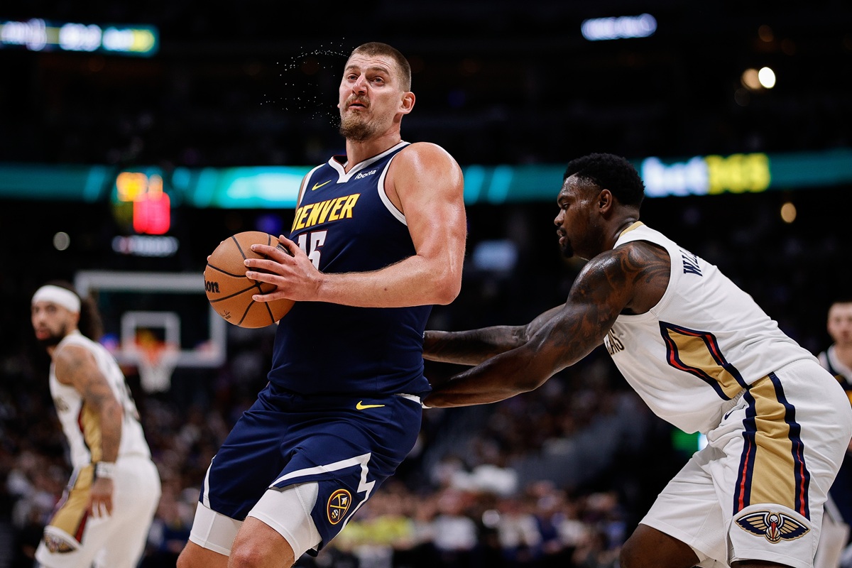 Nikola Jokic (Nuggets) contre les Pelicans