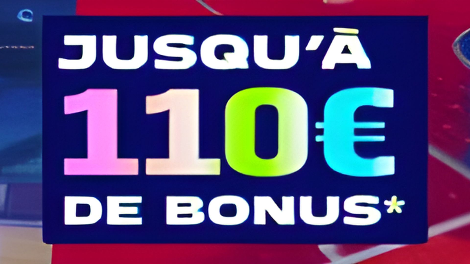 110€ de bonus de bienvenue sur les paris sportifs avec le code promo Parions Sport