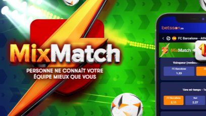Fonctionnalité MixMatch Betsson