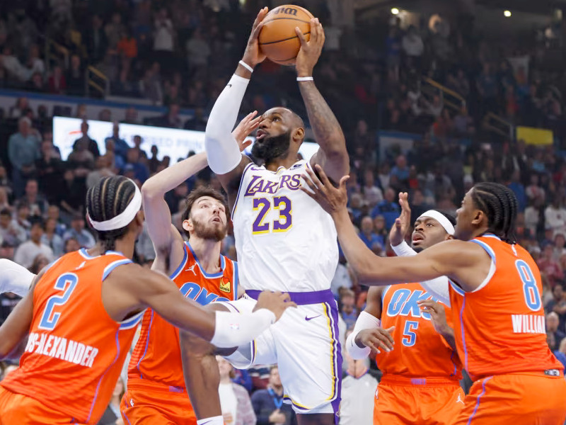 LeBron James avec le Thunder