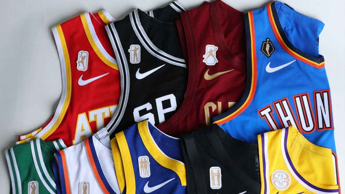patch nba maillots