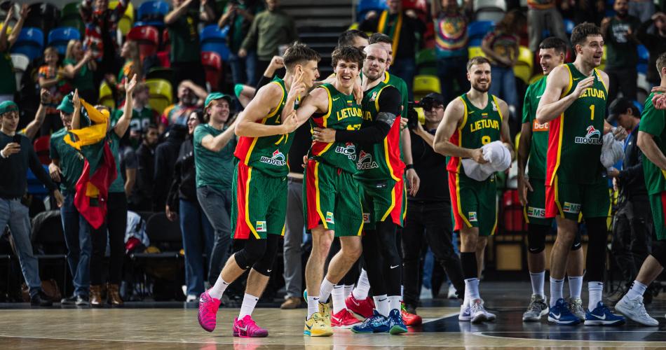 Ignas Sargiunas avec la Lituanie