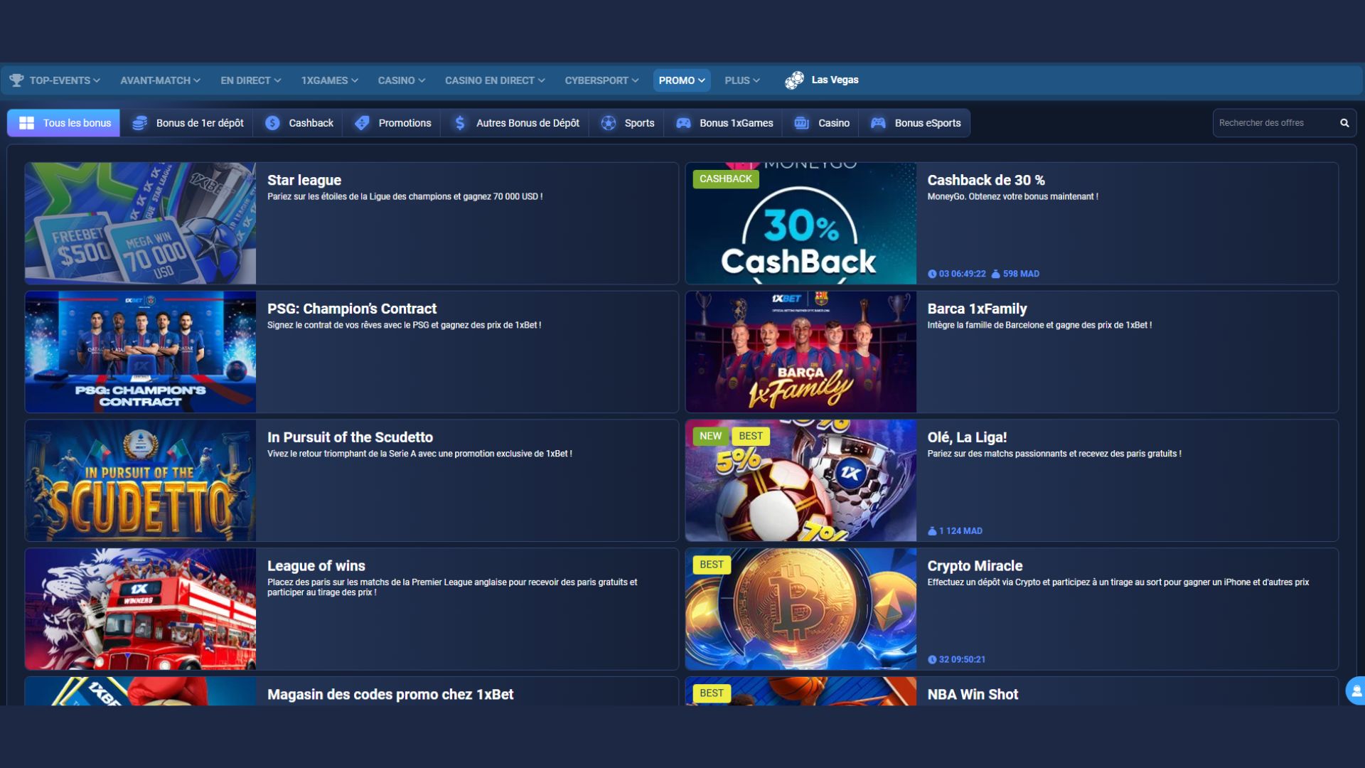 Promotions 1xBet code d'inscription BASKETUSA 2026 avantages