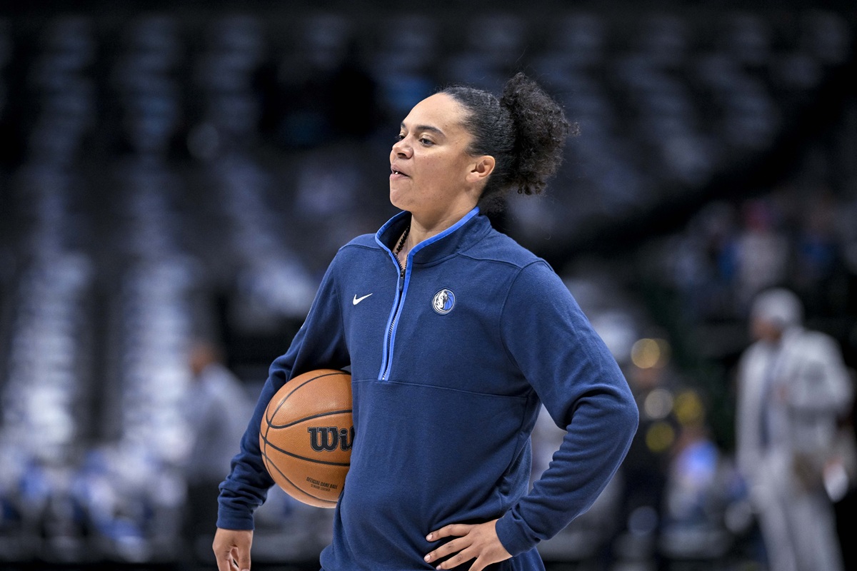 Kristi Toliver, ici avec les Mavericks en 2022