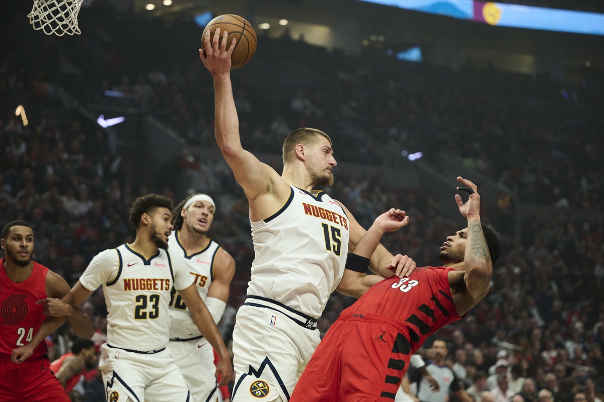 Nikola Jokic avec les Nuggets