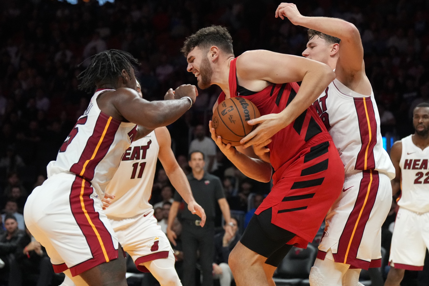 Le Heat face aux Blazers