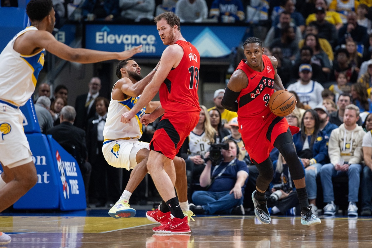 Les Raptors face aux Pacers