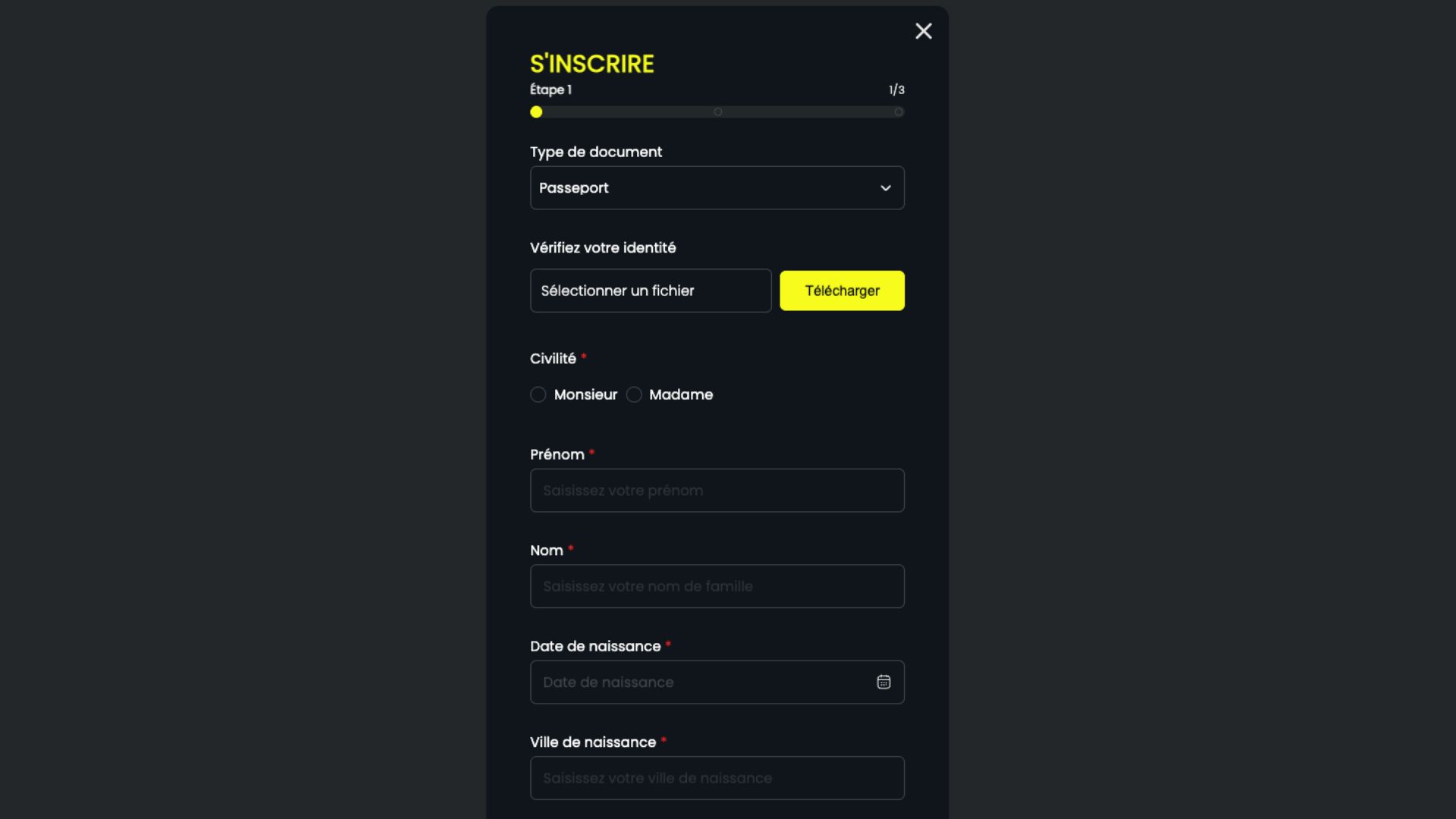 Inscription DAZN Bet