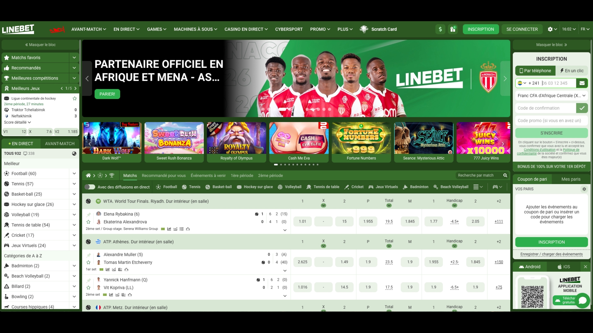 Linebet propose des cotes compétitives sur le football européen