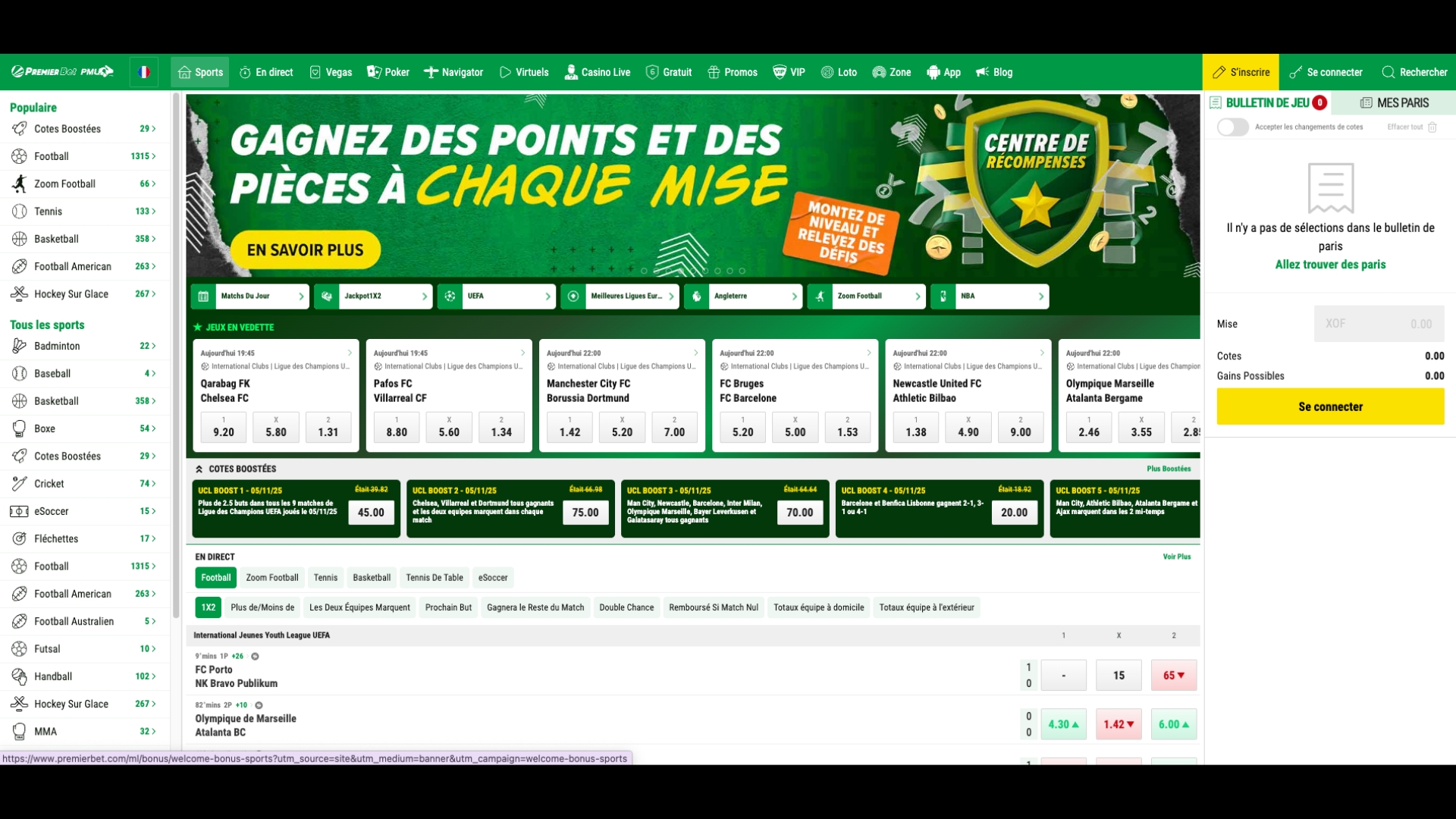 Premier Bet opère en partenariat avec le PMU en Afrique