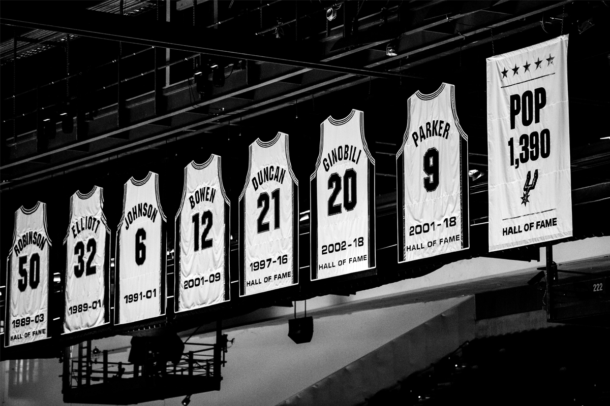 Gregg Popovich avec les Spurs