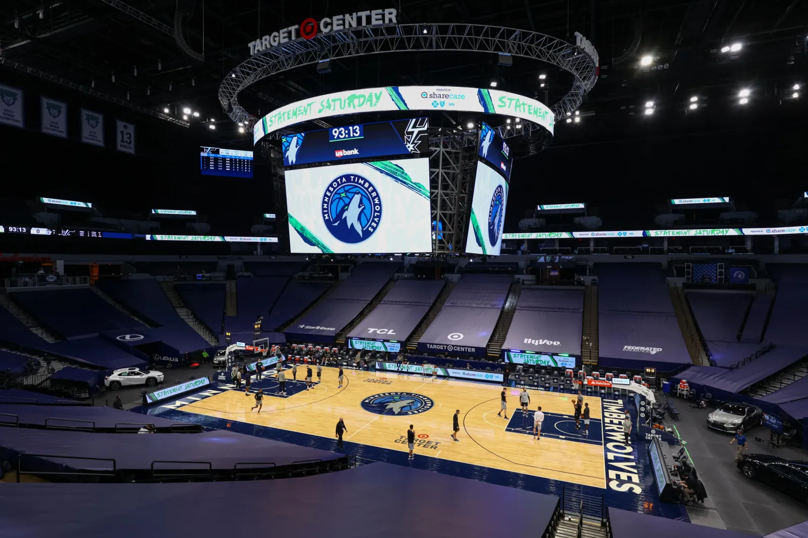Le Target Center des Wolves